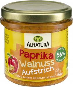 Alnatura Gartengemüse Aufstrich Paprika Walnuss