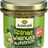 Alnatura Gartengemüse Aufstrich Spinat Walnuss