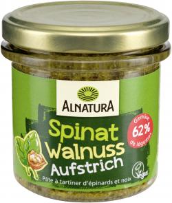 Alnatura Gartengemüse Aufstrich Spinat Walnuss