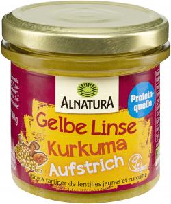 Alnatura Gelbe Linse Kurkuma Aufstrich