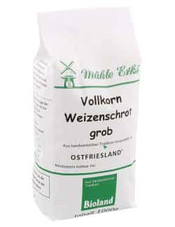 Mühle Erks Bioland Vollkorn Weizenschrot grob