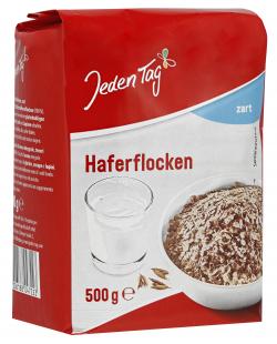 Jeden Tag Haferflocken zart und locker