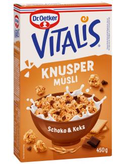 Dr. Oetker Vitalis Knusper Müsli Schoko + Keks