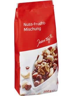 Jeden Tag Nuss-Frucht-Mischung