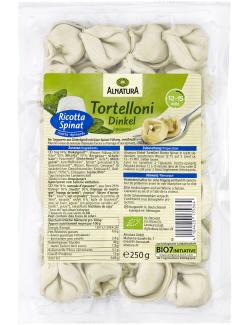 Alnatura Dinkel Tortelloni Ricotta Spinat