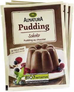 Alnatura Pudding Schoko 3x46gr