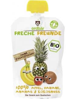 Freche Freunde Quetschie Apfel-Banane-Ananas-Kokosnuss