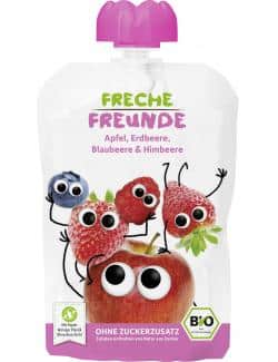 Freche Freunde Quetschie Apfel-Erdbeere-Blaubeere-Himbeere