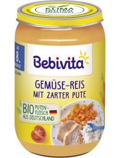 Bebivita Gemüse-Reis mit zarter Pute