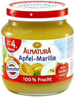 Alnatura Apfel-Marille 100% Frucht