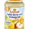 Alnatura Apfel-Birne mit Dinkelgrieß