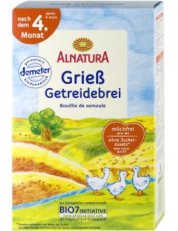 Alnatura Grieß Getreidebrei