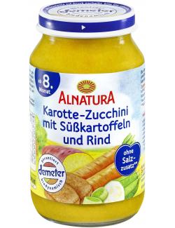 Alnatura Karotte-Zucchini mit Süßkartoffeln & Rind