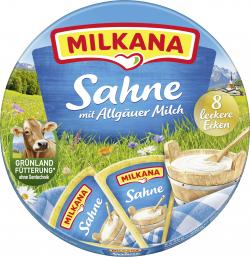 Milkana Schmelzkäse-Ecken Sahne
