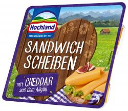 Hochland Sandwich Scheiben mit Cheddar