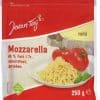 Jeden Tag Mozzarella mild gerieben 45% Fett i.Tr.