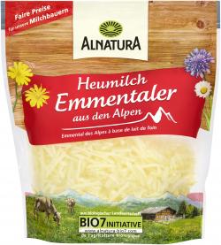 Alnatura Heumilch Emmentaler gerieben