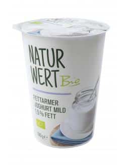 NaturWert Bio Fettarmer Joghurt mild 1