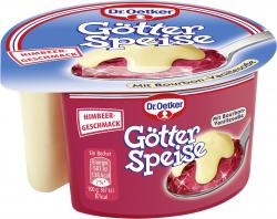 Dr. Oetker Götterspeise Himbeer & Vanillesauce