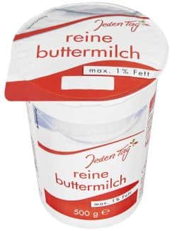 Jeden Tag Reine Buttermilch