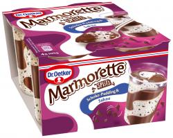 Dr. Oetker Marmorette Schoko-Pudding & Sahne Splits