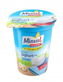 Minus L fettarmer Joghurt mild 1