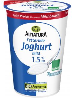 Alnatura fettarmer Joghurt mild 1