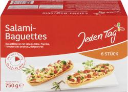 Jeden Tag Salami-Baguettes