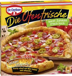 Dr. Oetker Die Ofenfrische Pizza Salami-Jalapeno