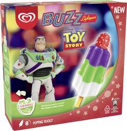 Langnese Disney Buzz lightyear Popping Rocket