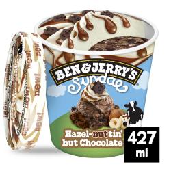 Ben & Jerrys Sundae Hazelnut but Chocolate