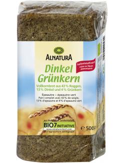 Alnatura Dinkel Grünkern Brot