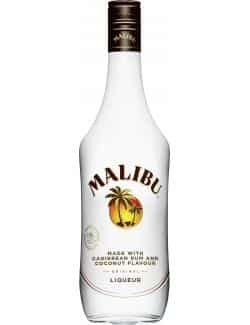 Malibu Rum mit Kokosnuss