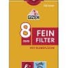 Gizeh Feinfilter 8mm mit Klebefläche