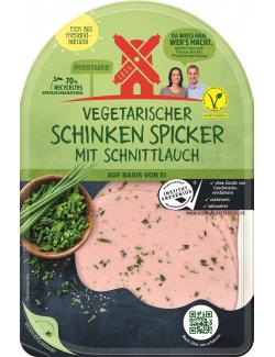 Rügenwalder Mühle Vegetarischer Schinken Spicker Schnittlauch