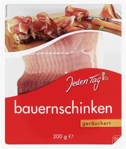 Jeden Tag Bauernschinken geräuchert