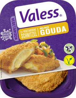 Valess Vegetarische Schnitzel mit Gouda