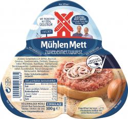 Rügenwalder Mühle Mühlenmett Zwiebelmettwurst