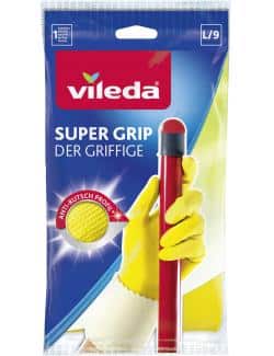 Vileda Super Grip Der Griffige Handschuhe L /9