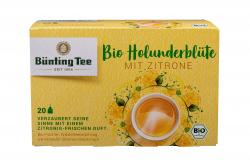 Bünting Tee Bio Holunderblüte mit Zitrone