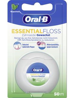 Oral-B Essentialfloss Zahnseide gewachst Minze