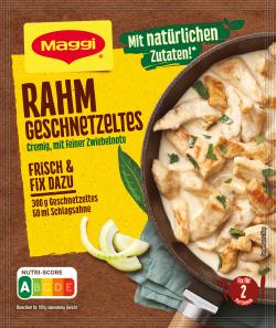 Maggi Fix für Rahm Geschnetzeltes