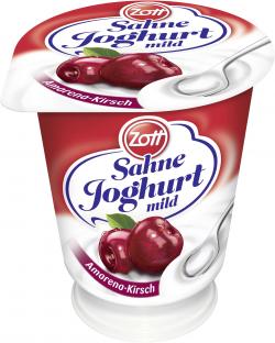 Zott Sahnejoghurt mild Amarena-Kirsche