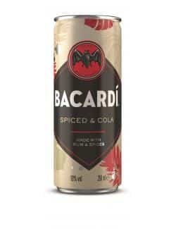 Bacardi Spiced & Cola (Einweg)