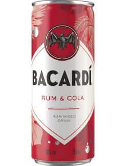 Bacardi Rum & Cola (Einweg)