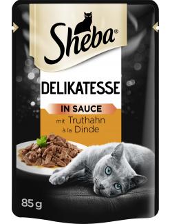 Sheba Delikatesse in Sauce mit Truthahn