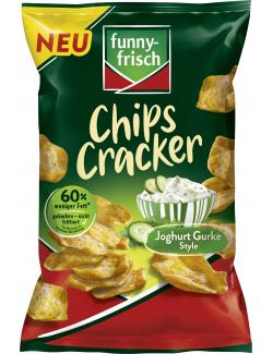 Funny-frisch Chips Cracker Joghurt Gurke Style