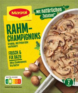 Maggi Fix für Rahm Champignons