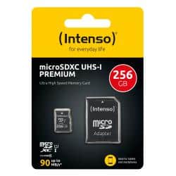 Intenso Micro SDXC UHS-I Premium Card 256GB