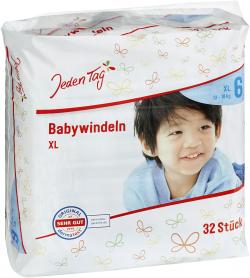 Jeden Tag Babyindeln XL Gr. 6 XL 13-18kg